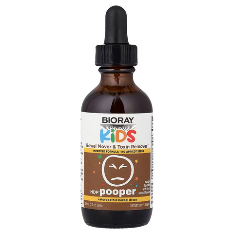 Bioray Kids NDF Pooper Children's Digestive Support Mango 2 fl oz 59 ml
