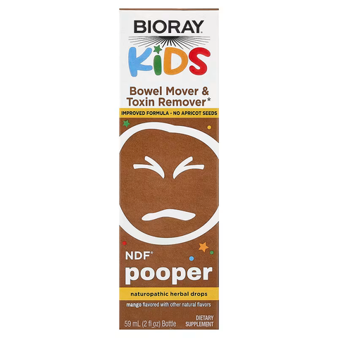 Bioray Kids NDF Pooper Children's Digestive Support Mango 2 fl oz 59 ml
