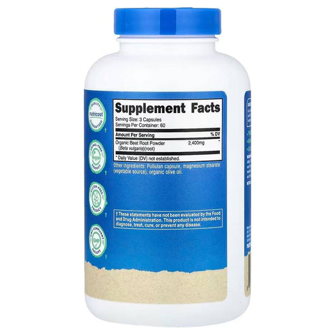 Nutricost Beet Root Superfood 180 Caps