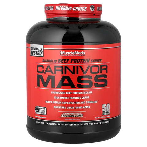 MuscleMeds Carnivor Mass Beef Protein İsolate Gainer 2674 Gr
