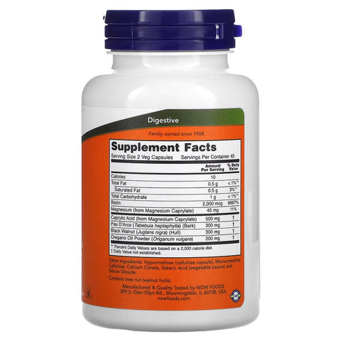 NOW Foods, Candida Support, 90 Veg Caps