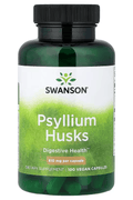 Swanson Psyllium Husks Fiber 610 mg 100 Vegan Capsules