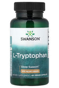Swanson L-Tryptophan Sleep Support 500 mg 60 Capsules