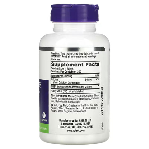 Natrol DHEA 25 mg 300 Tablet