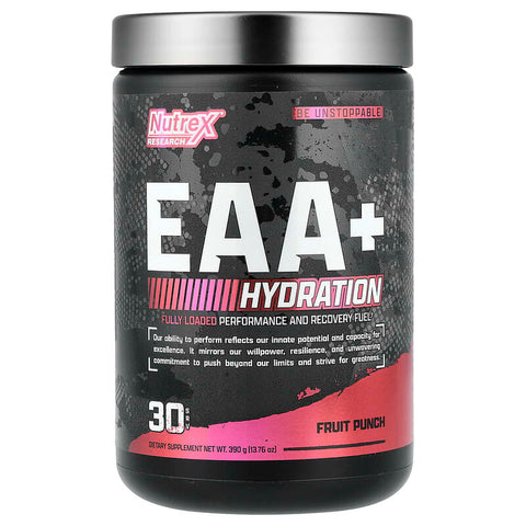 Nutrex Research EAA Hydration Essential Amino Acid Complex 390 g - Fruit Punch