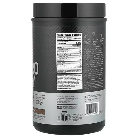 Optimum Nutrition Platinum Hydro Whey Protein Turbo Chocolate 820 g