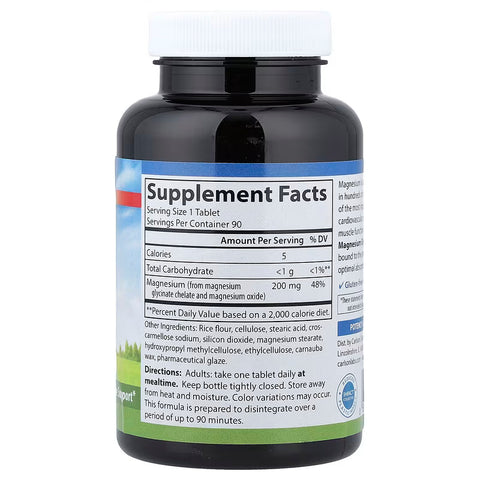 Carlson Magnesium Glycinate 200 mg 90 Tablet
