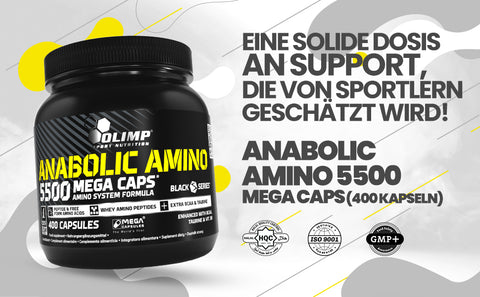 OLIMP Anabolic Amino Mega Tabs 5500 400 Caps