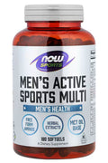 NOW Foods Sports Men's Active Sports Multivitamin 180 Softgels