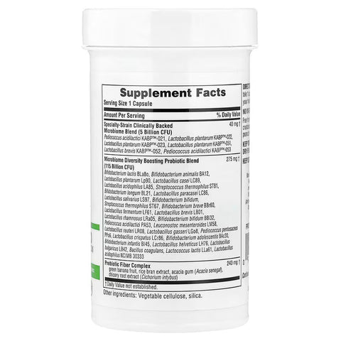 NaturesPlus GI Natural Probiotic Lactobacillus Mega 120 Billion CFU 30 Caps