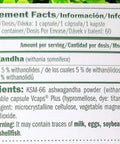 Amix Provegan Ashwagandha KSM66 Pure 60 Kapsül - Supplementhane