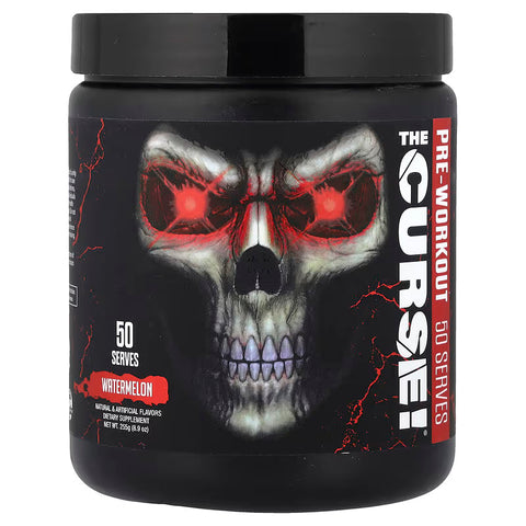 JNX SPORTS The Curse! PreWorkout Caffeine Beta-Alanine Creatine L-Citrulline Boost Energy Strength & Focus