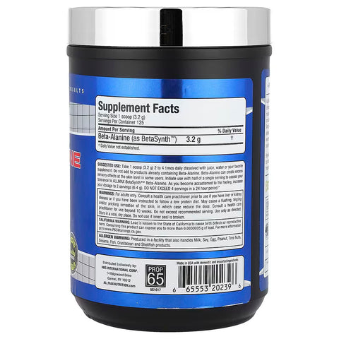 Allmax Beta alanine 400 gr - 125 SERVİS