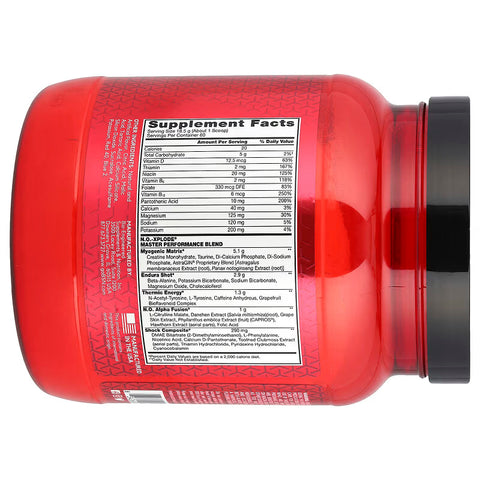 BSN NO-XPLODE®, Legendary PreWorkout Grape 1.11 kg