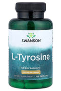Swanson L-Tyrosine Stress Support 500 mg 100 Caps