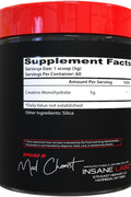 Insane Labz Insane Creatine Monohydrate Post Workout Strength Size Power 300 gr 60 Servings - Kreatin Takviyesi