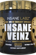 Insane Labz Insane Veinz Gold Nitric Oxide Preworkout Hydromax Nitrosigine Glycerol 30 Servis