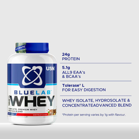 USN Blue Lab Whey Premium Protein 2 kg - 60 Servis