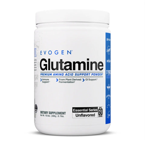 Evogen Nutrition Glutamine Recovery Amino Acid Supports Muscle Recovery 300 g