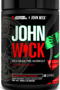 Jacked Factory X John Wick - Wick Mode PreWorkout 40 Servings