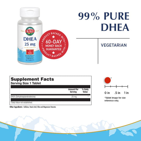 KAL DHEA 25 mg 60 tablet