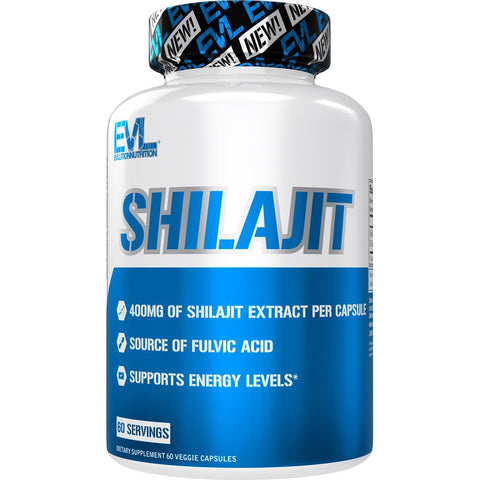 EVLution Nutrition Shilajit 60 Vegetarian Capsules