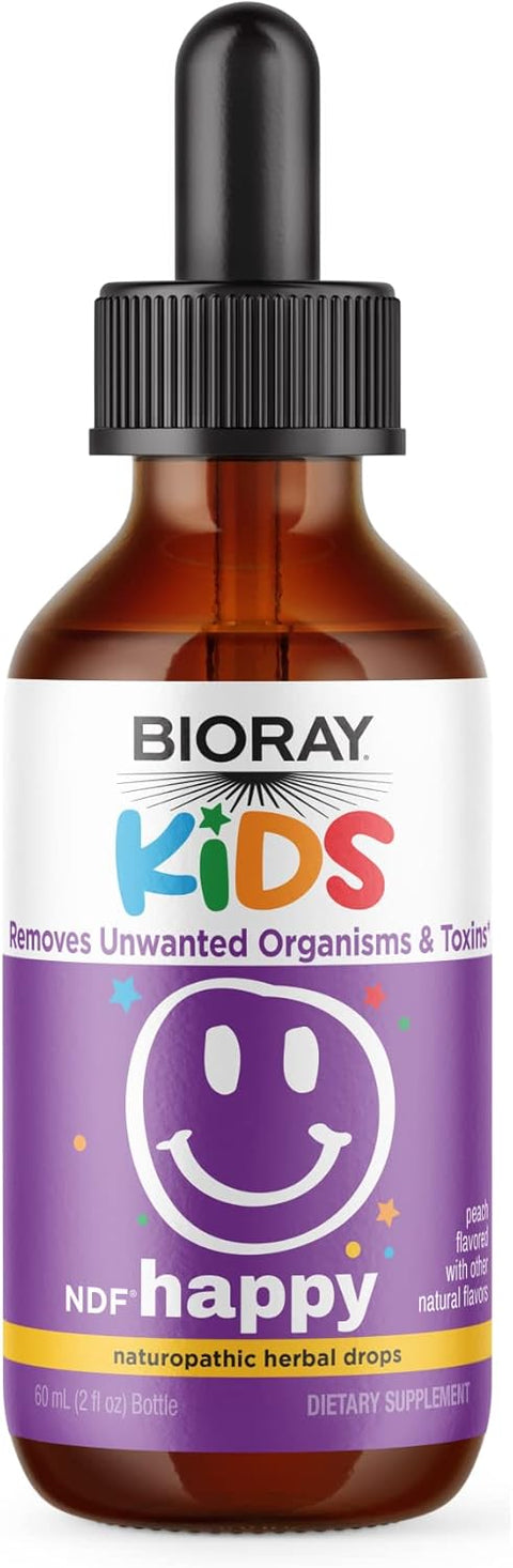 BIORAY Kids NDF Happy Peach Removes Unwanted Organisms That Can Trigger Irritability