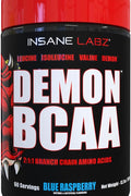Insane Labz Demon BCAA Powder 2:1:1 60 Servings - Blue Rasperry