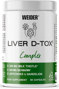 Weider Liver Detox B6 Complex Milk thistle+Artichoke+Dandelion – 90 caps