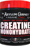 Insane Labz Insane Creatine Monohydrate Post Workout Strength Size Power 300 gr 60 Servings - Kreatin Takviyesi