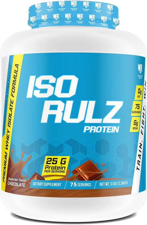 MuscleRulz Iso Rulz Premium Whey Isolate(İzole) Protein 2260 Gram - ABD MENŞEİ