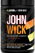 Jacked Factory X John Wick - Wick Mode PreWorkout 40 Servings
