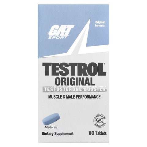 GAT Testrol Tribulus+Dopa Mucuna+Saw palmetto+Ginkgo biloba Testo booster Original 60 Tablet