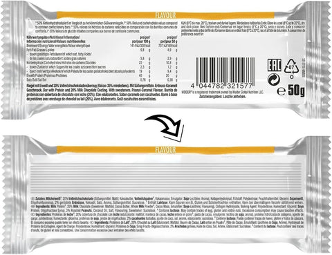 WEIDER %40 Protein Bar - 24×45 gr - Peanut Caramel