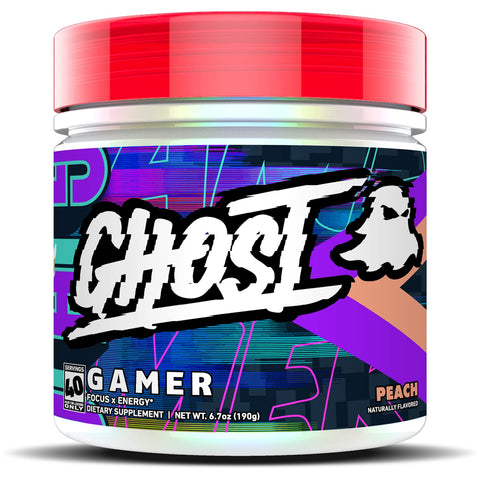 GHOST GAMER Energy and Focus Support Nootropıcs 40 servis (Arginine+Zinc+Tyrosine+Taurine)