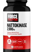 Force Factor Nattokinase Fermented Soybean Seed 2,000 Fu 90 Vegetable Capsules