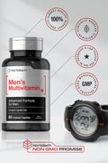 Horbäach Mens Multivitamin with Vitamin C, D, Magnesium, Minerals 60 Caplets