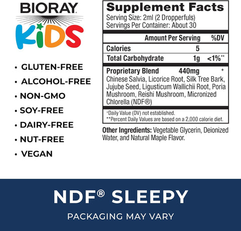 BIORAY Kids NDF Sleepy Akçaağaç Maple Through The Night 60 ML