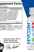 Evogen Probiotic D.R. lactobacillus Gut Flora Optimizer Immunity Digestion Health 30 Billion CFUs 30 Caps