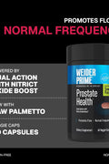 Weider Prime Prostate Health for Men Saw Palmetto Nitric Oxide Boron Selenium 60 Veggie Caps