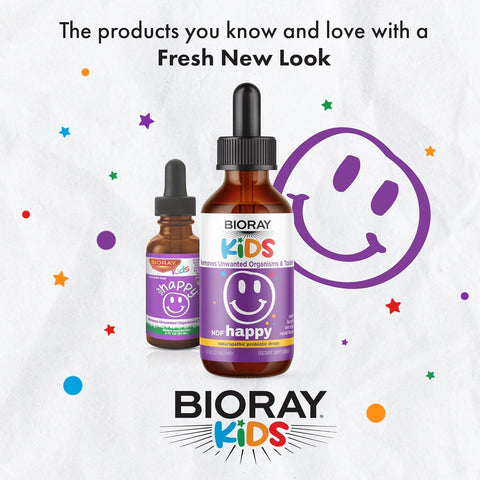 BIORAY Kids NDF Happy Peach Removes Unwanted Organisms That Can Trigger Irritability