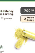 DOUBLE WOOD Berberine HCl with Ceylon Cinnamon AMPK Activator Blood sugar 120 Caps