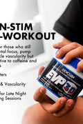 Evogen EVP 3D PreWorkout Beta Alanine Arginine Nitrate Creatine Tyrosine Dmae Lions mane Energy Pump Focus 40 Servings