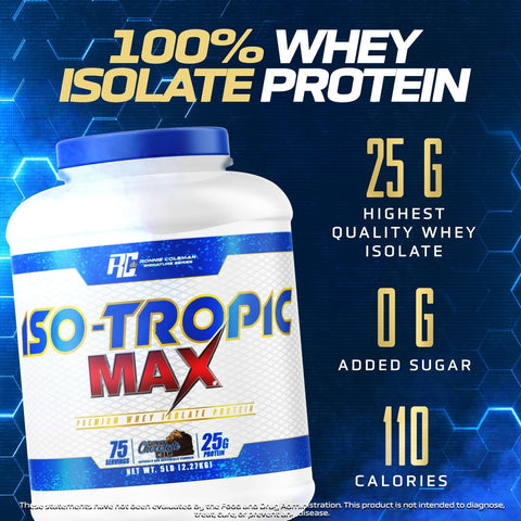 Ronnie Coleman Iso-Tropic Max Whey İsolate Protein 2.27 Kg 75 Servis
