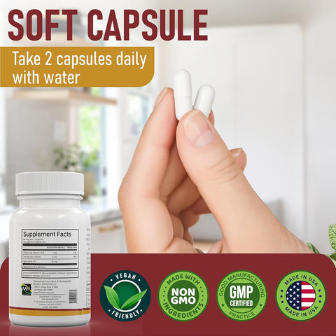 Shrink Spermidine Anti-Aging Zinc & Thiamin 120 Vegan Caps