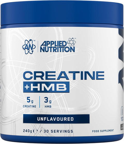 Applied Nutrition Creatine + HMB & Creatine Monohydrate 240g – 30 Servings