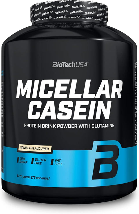 BioTechUSA Micellar Casein Kazein Protein Powder 2,27 Kg