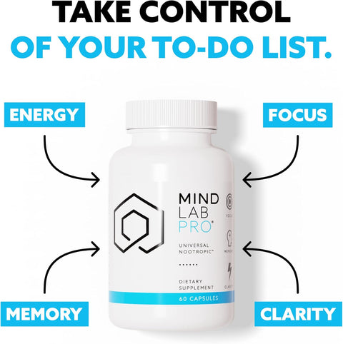 Mind Lab Pro Universal Nootropic Brain Booster Focus, 60 Caps