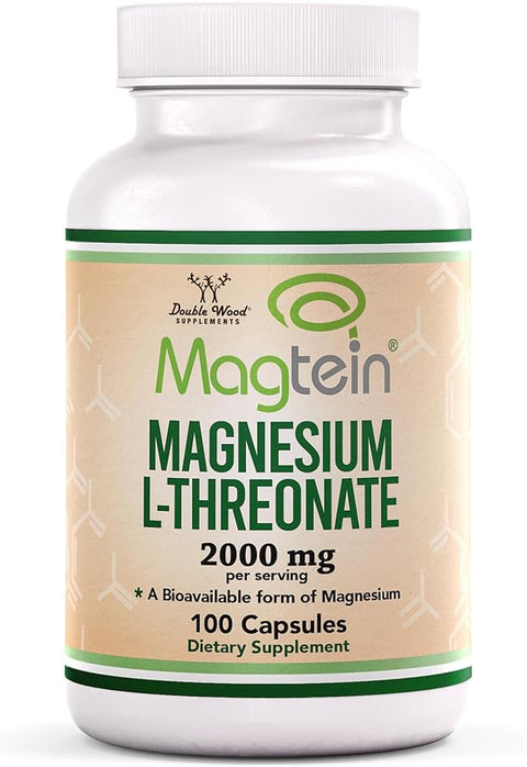DOUBLE WOOD Magnesium(Magnezyum) L-Threonate (Magtein) 100 Caps