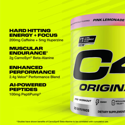 Cellucor C4 Original PreWorkout Powder 30 Servis